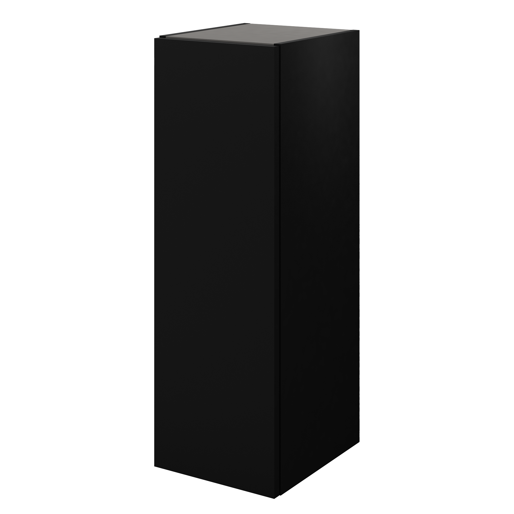 Colonne 1p, charnières droite l.30 x H.90 x P.35 cm noir mat Neo ...