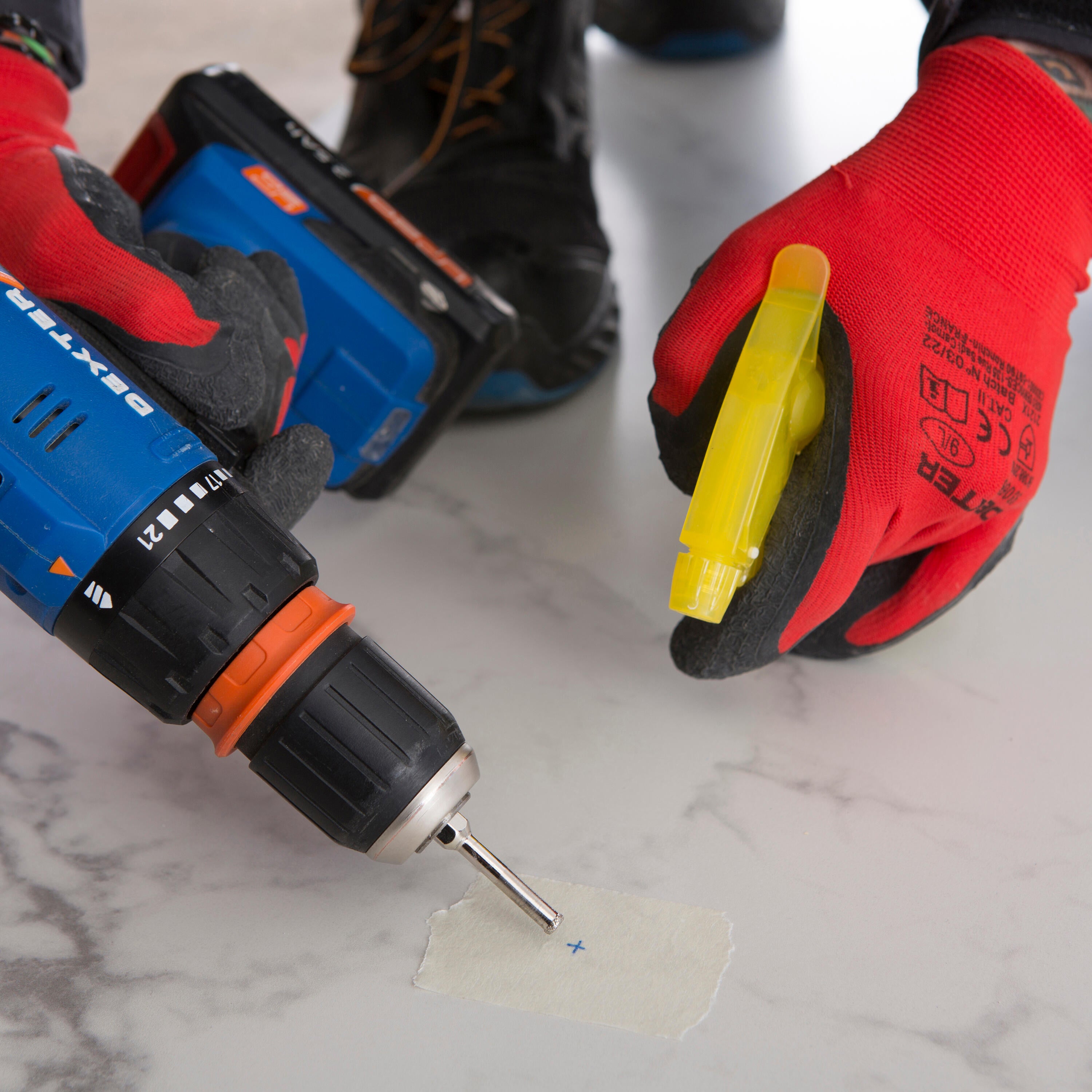 Foret diamant céramique, Diam.12 mm DEXTER PRO - 6