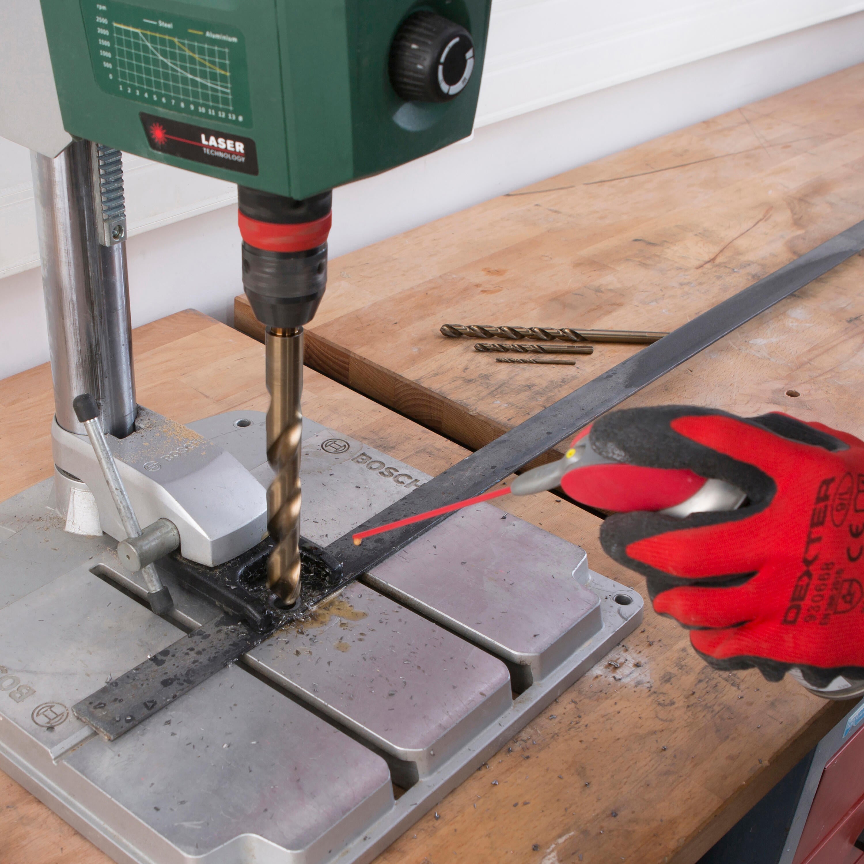 Foret à métal, Diam.20 mm, L.140 mm DEXTER PRO - 5