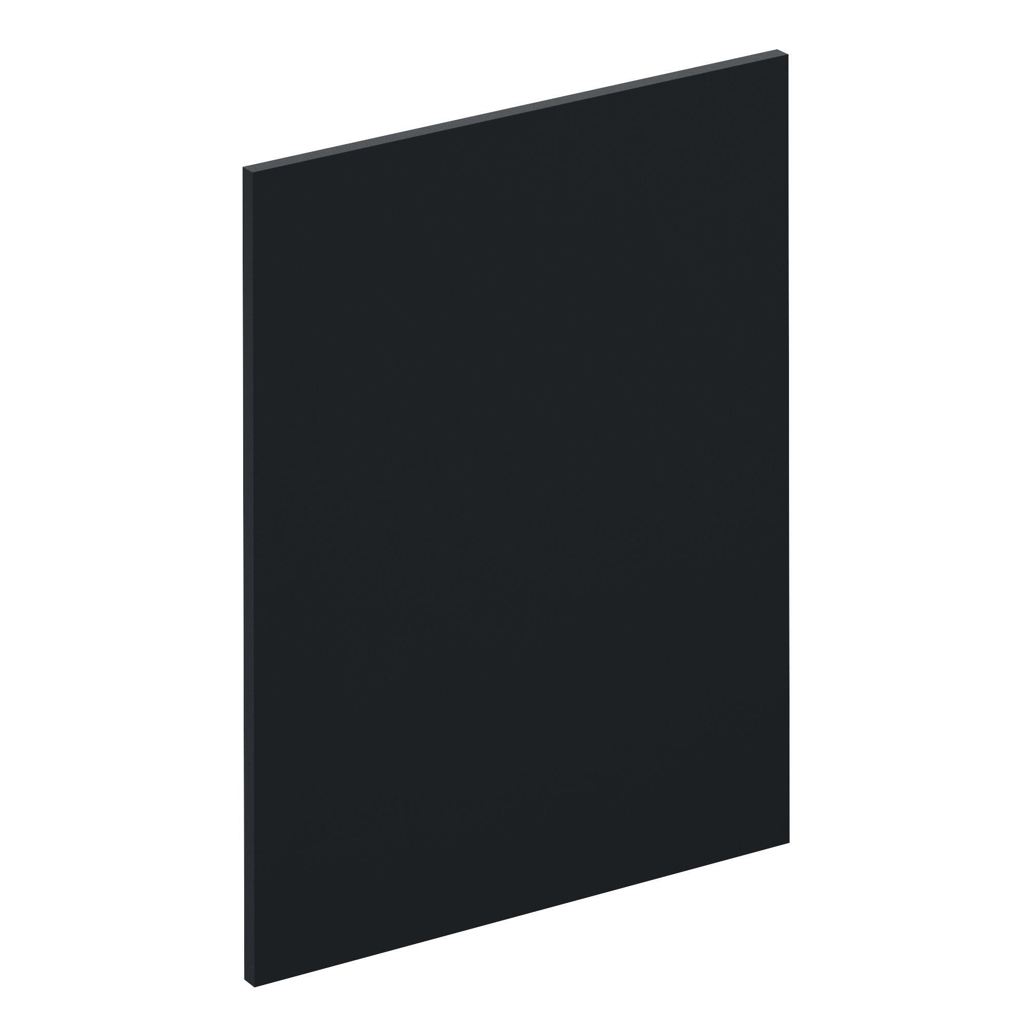 Costado para mueble de cocina tokyo negro mate h 76.8 x l 60 cm