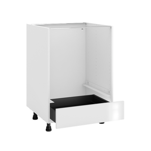 Meuble bas de cuisine Tokyo blanc brillant, four H77xl60 Leroy Merlin Les bons plans des petits projets avant l'été