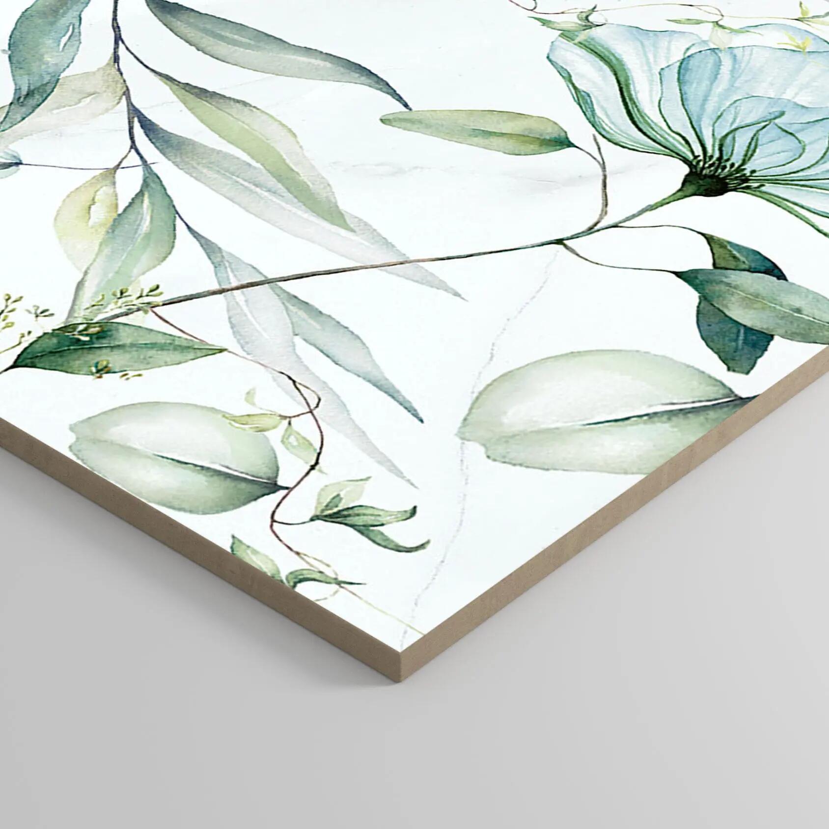 Piastrella da rivestimento interno in gres naturale 25 x 40 cm non rettificato multicolore lucido Royal decoro artistick Sp. 7 mm 1.7 mq - 8