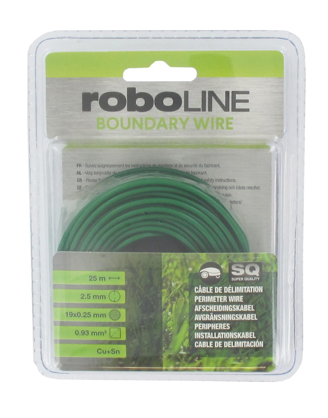 Câble d'installation périphérique 25m pour robots tondeuses Leroy Merlin — free download