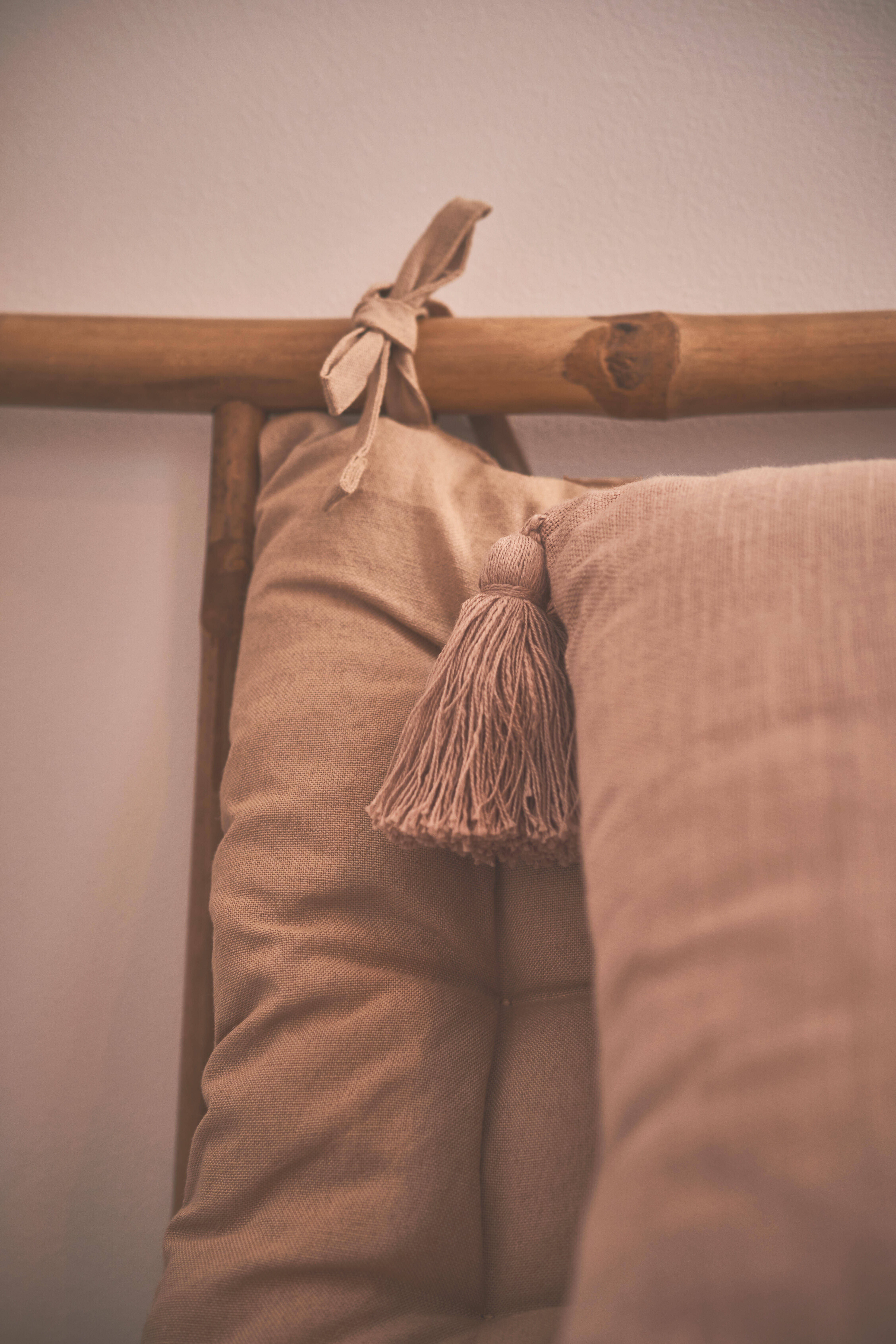 Pack 4 Almofadas para cadeira 38x38x5cm bege Inspire - 21