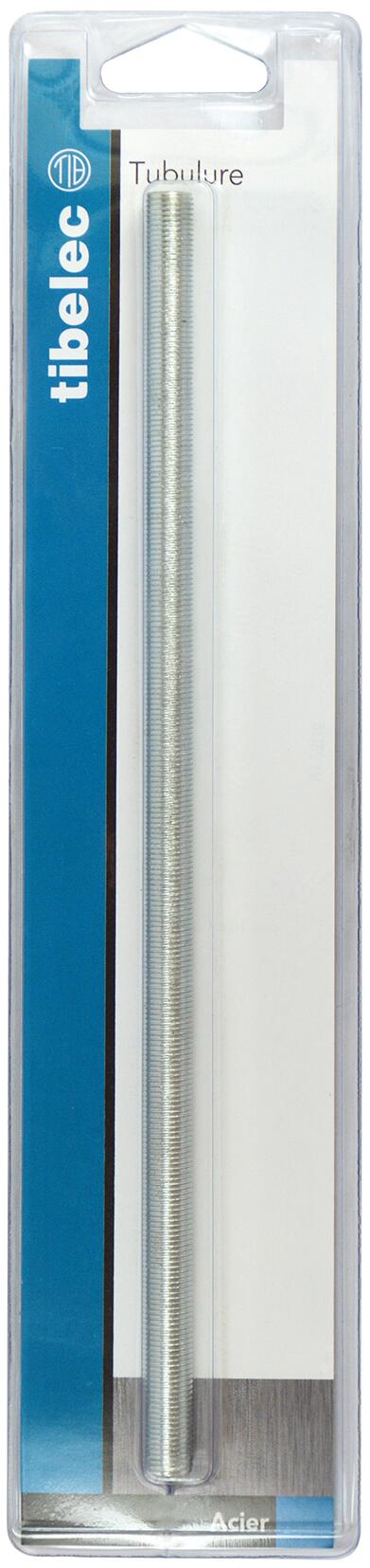 Tubulure acier TIBELEC, acier, gris - 2