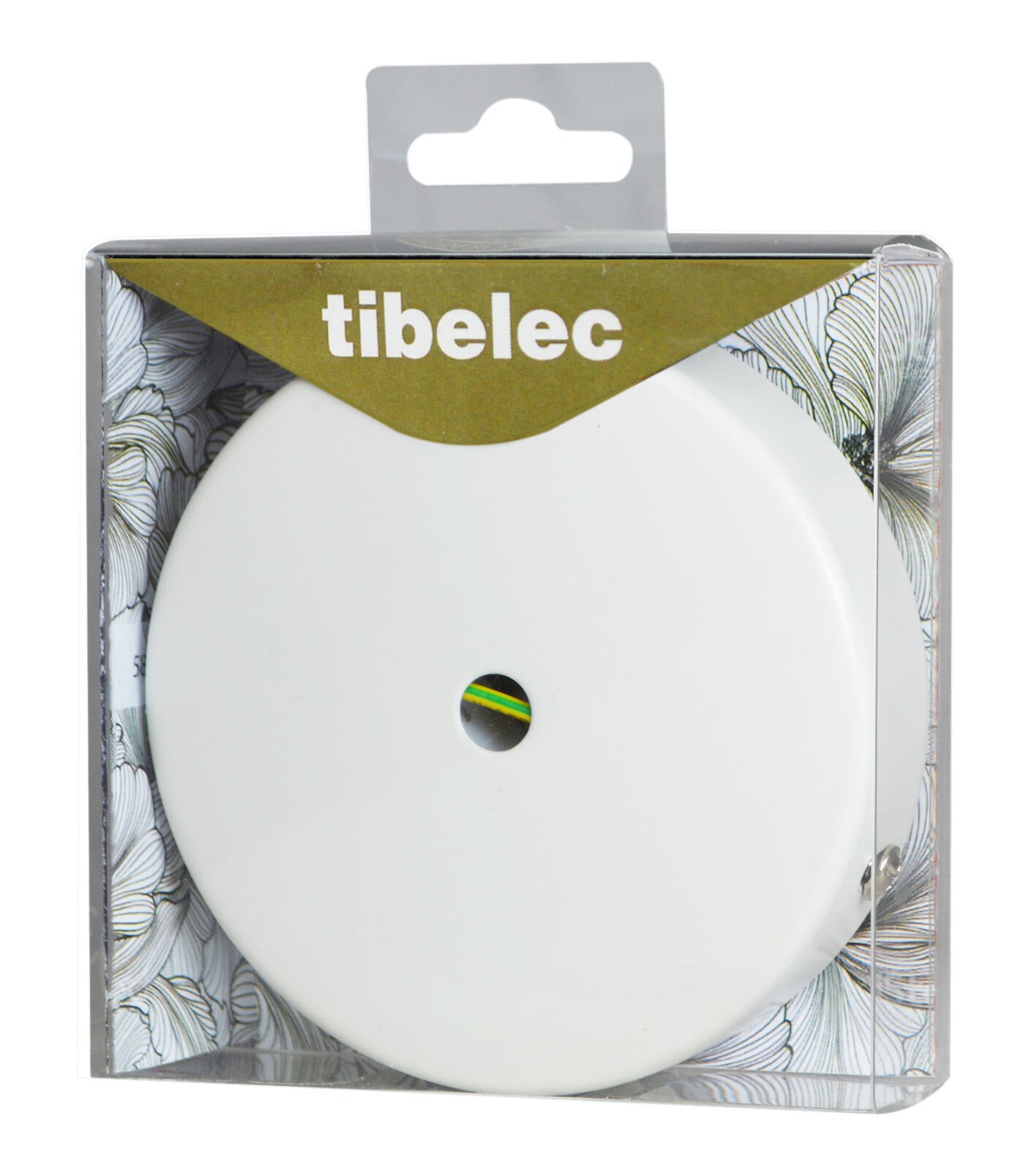 Pavillon métal, d.10cm, TIBELEC blanc - 4