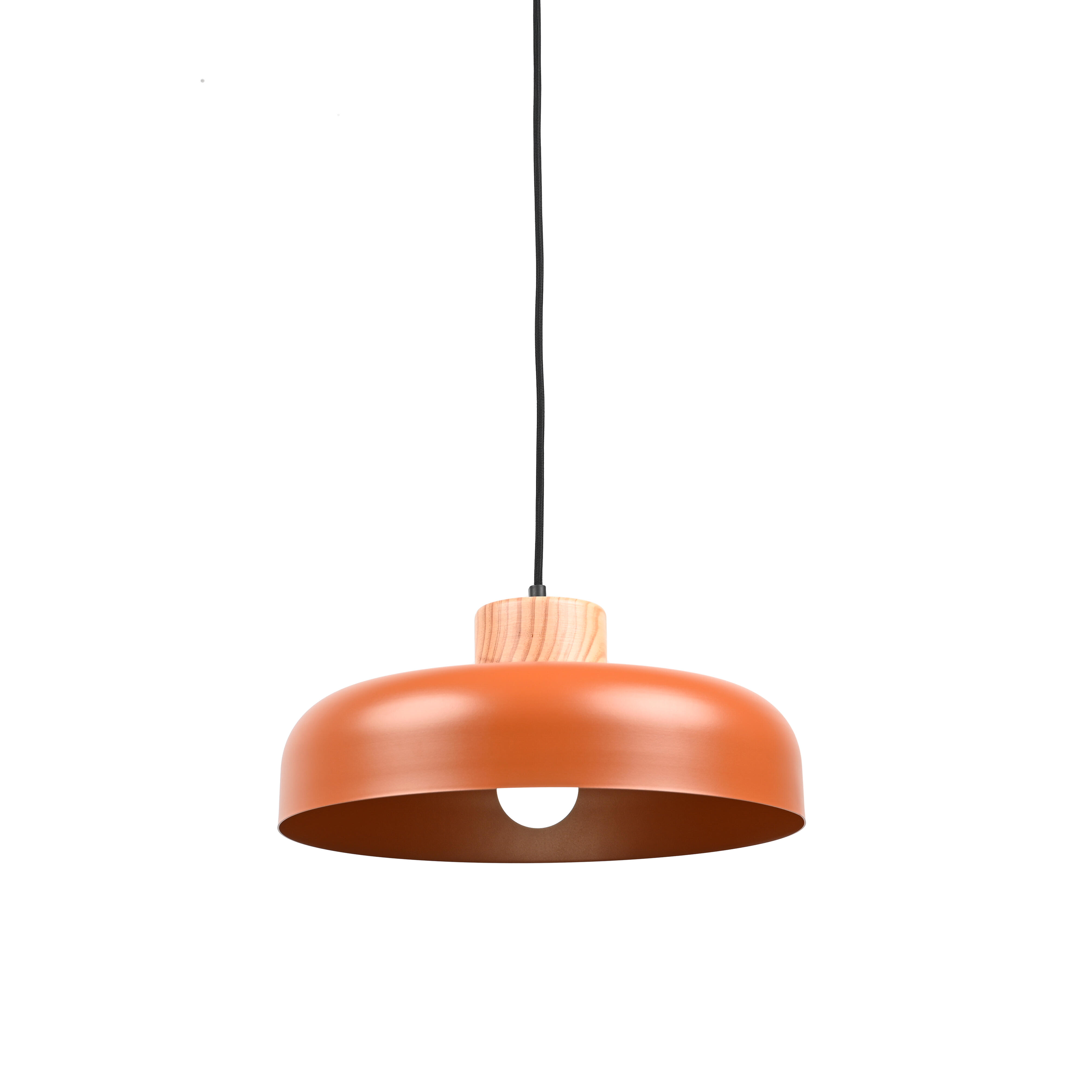 Lámpara de techo hebe e27 rosa 39 cm diámetro