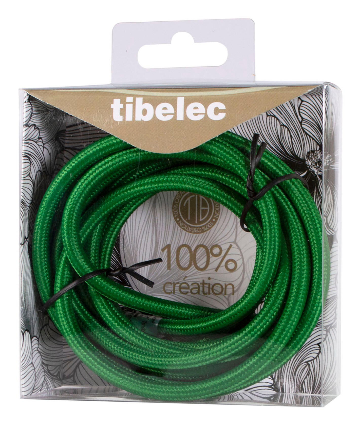 Câble, TIBELEC vert, 3 m - 5