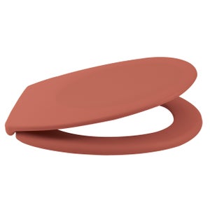Abattant frein de chute duroplast terracotta SPIRELLA Neela