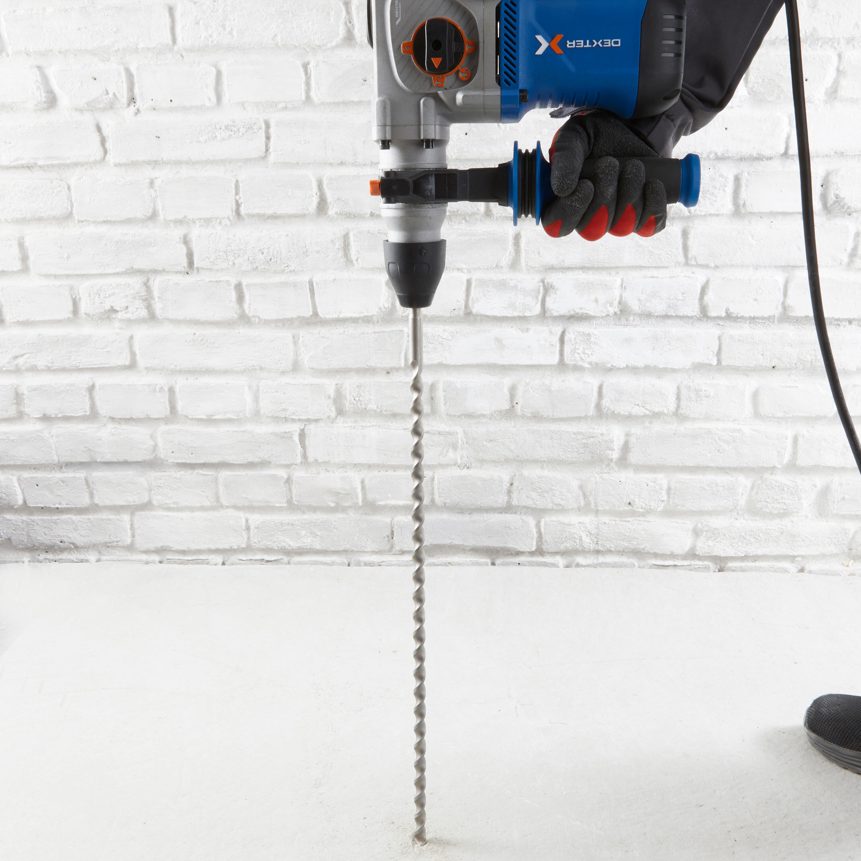 Foret à béton SDS Plus, Diam.10 mm, L.365 mm DEXTER - 5