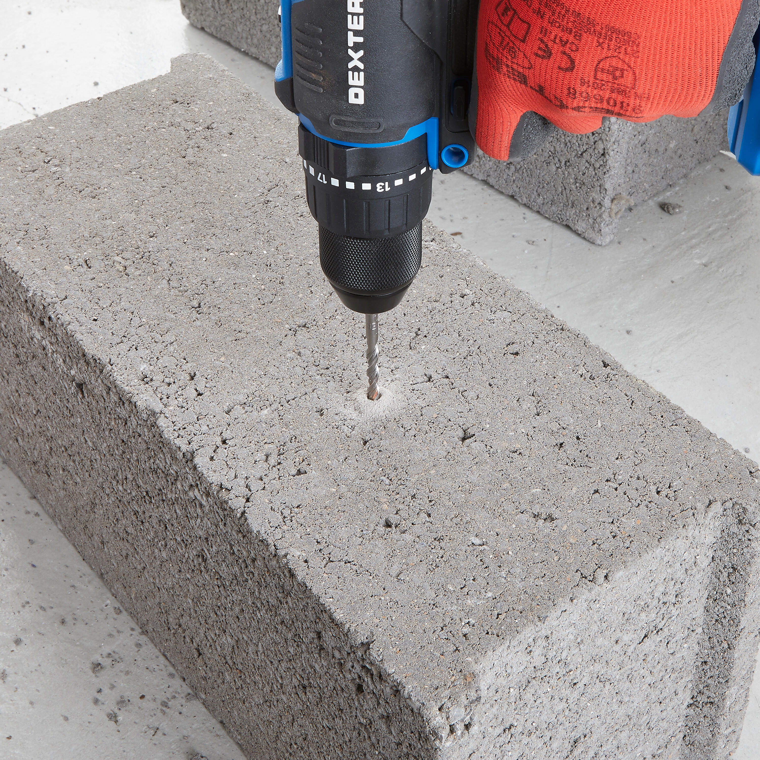 Broca para betão 8x120 mm Dexter Pro - 7