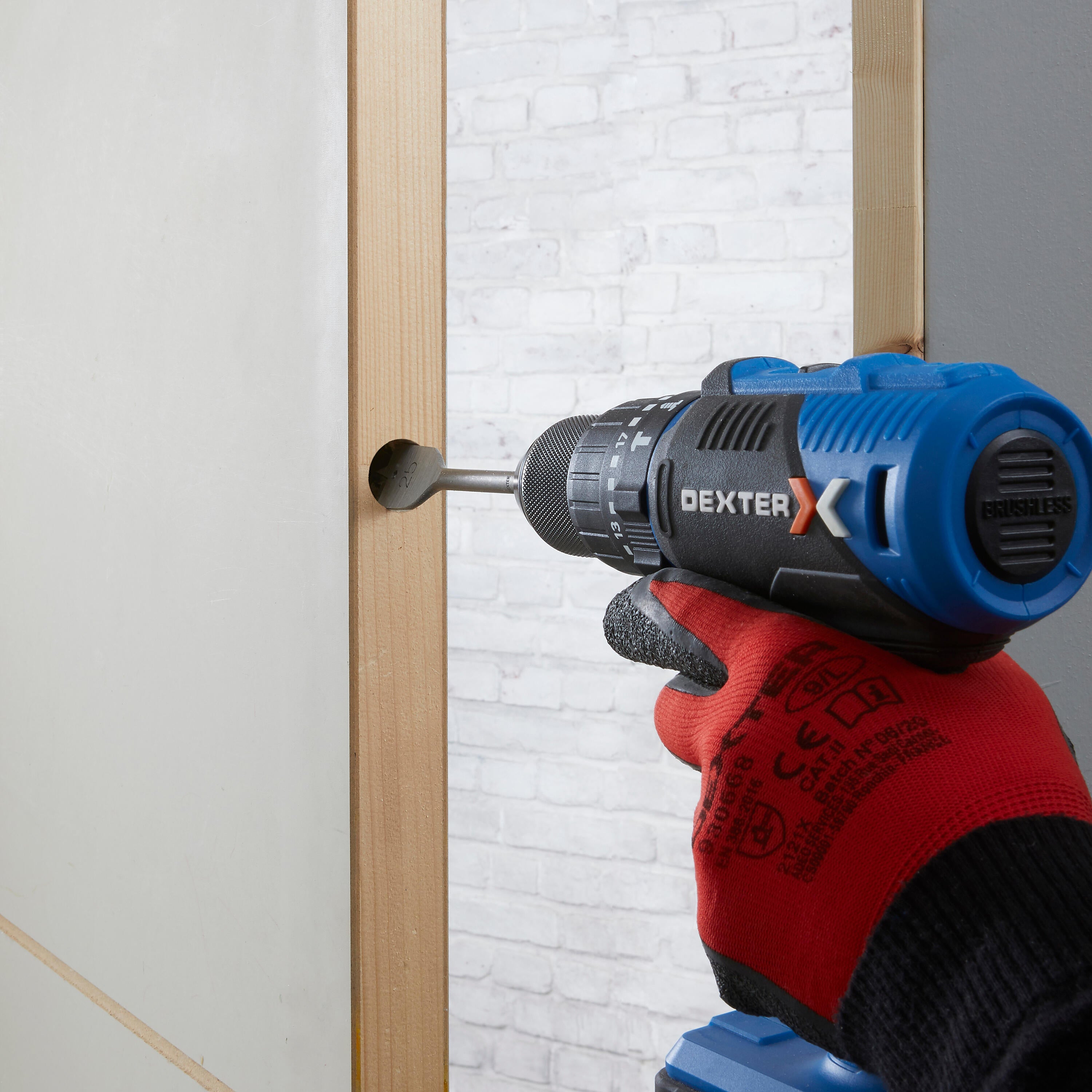 Punta a mecchia per legno codolo esagonale DEXTER L 152 mm Ø 30 mm - 3