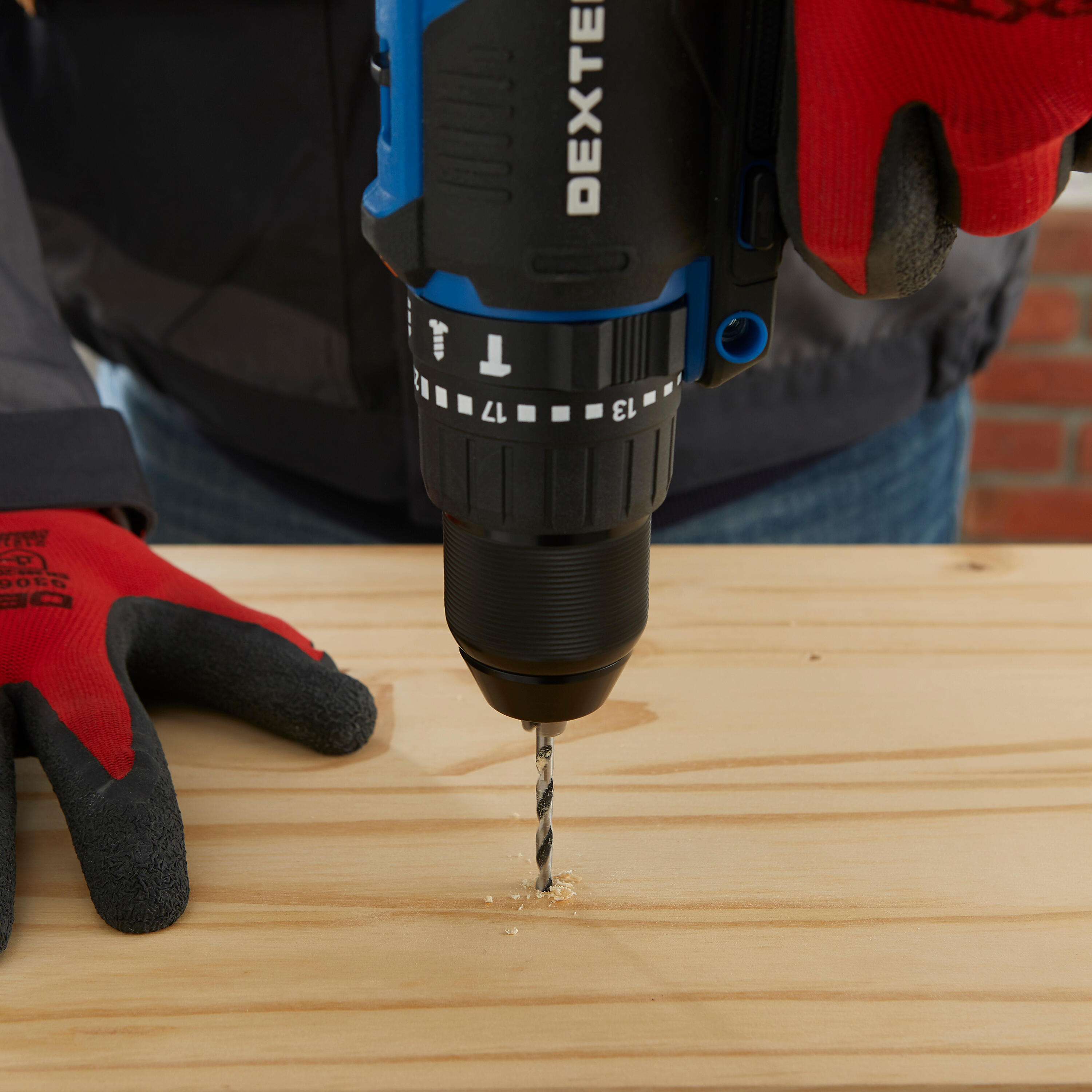 Set di punte DEXTER codolo cilindrico, 19 pezzi - 3