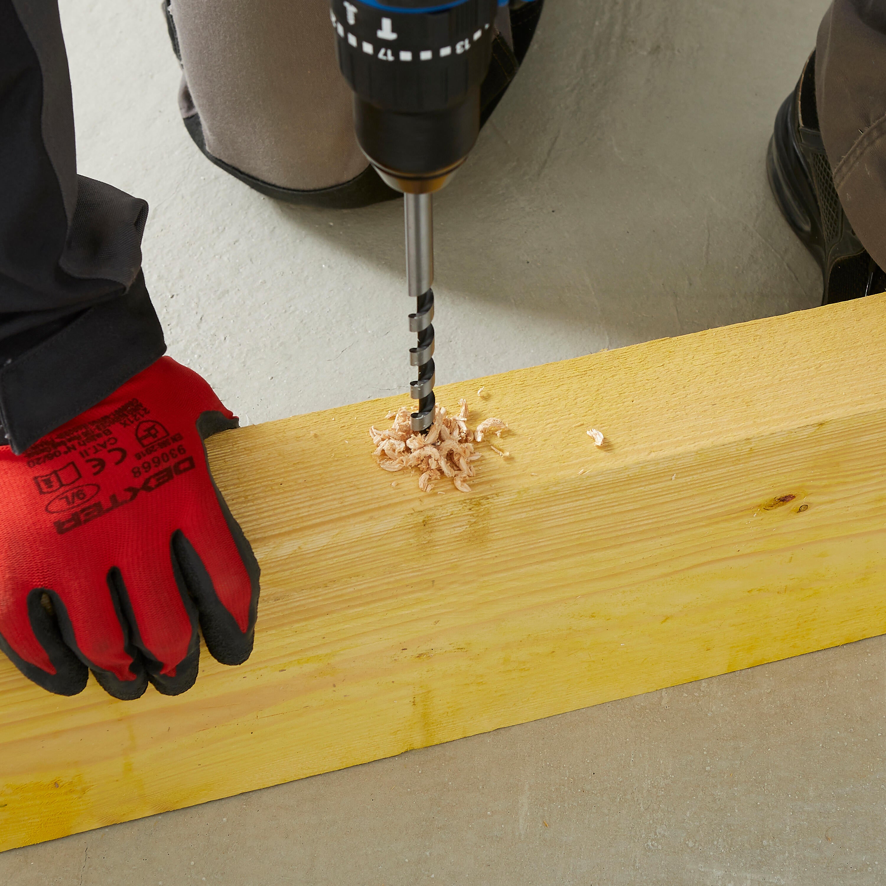 Punta elicoidale per legno codolo esagonale DEXTER PRO L 230 mm Ø 8 mm - 2