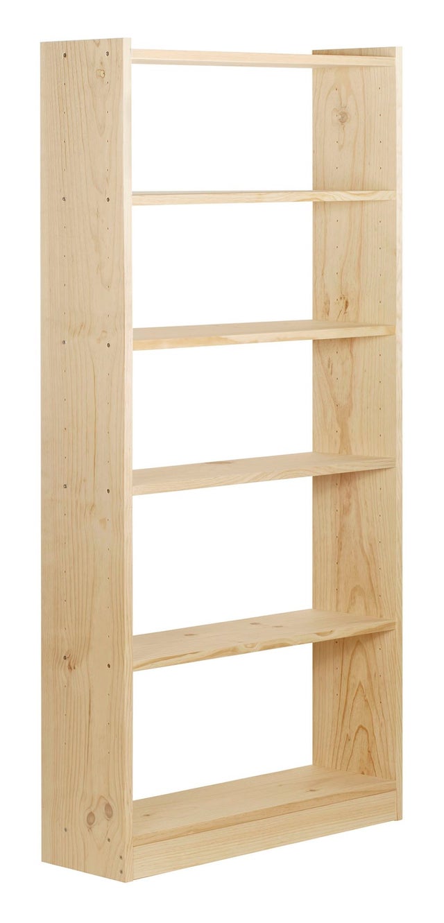 Libreria 6 ripiani Gala 6 L 79.6 x P 25 x H 184.7 cm beige, portata per ripiano 50 kg