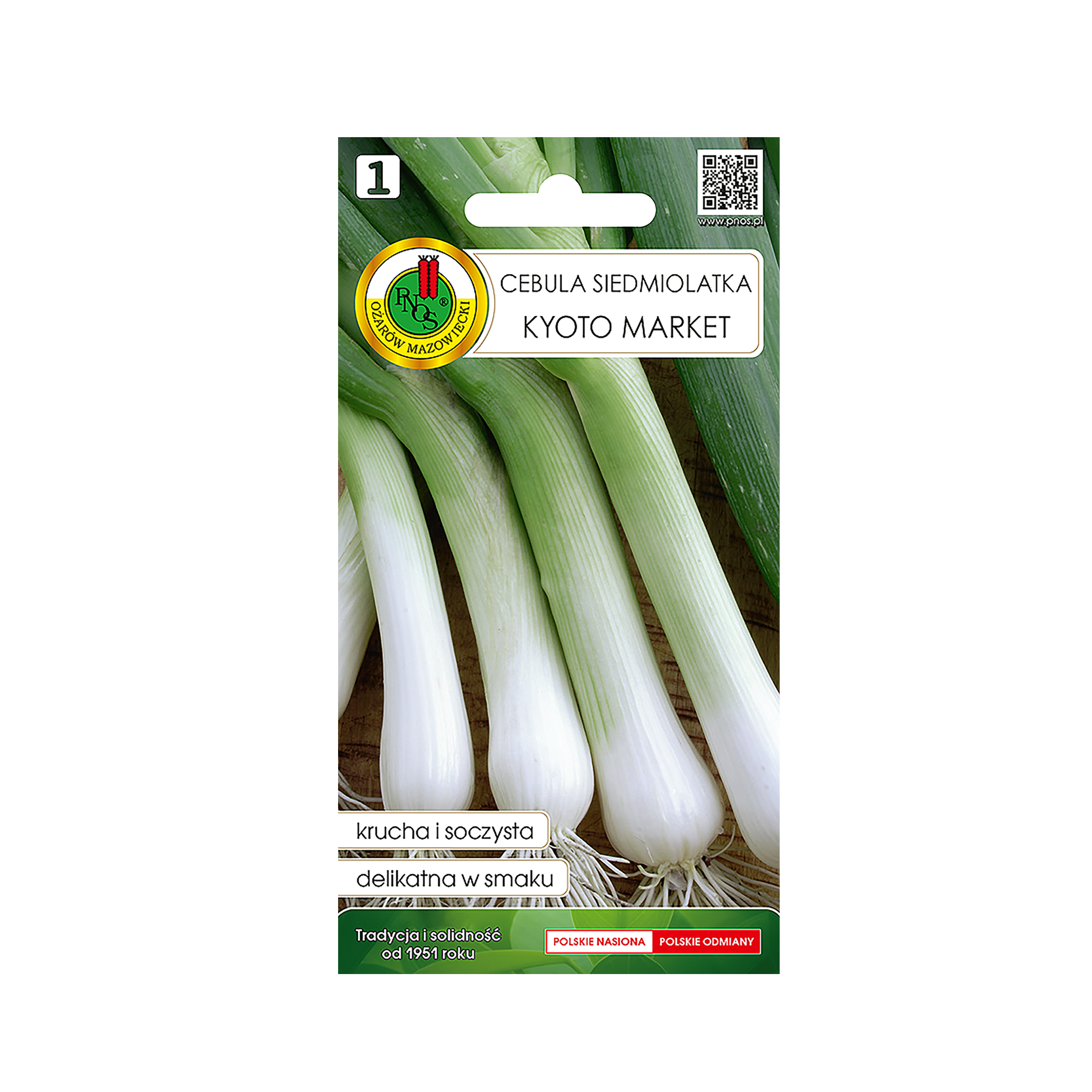 Cebula Siedmiolatka Kyoto Market nasiona Pnos