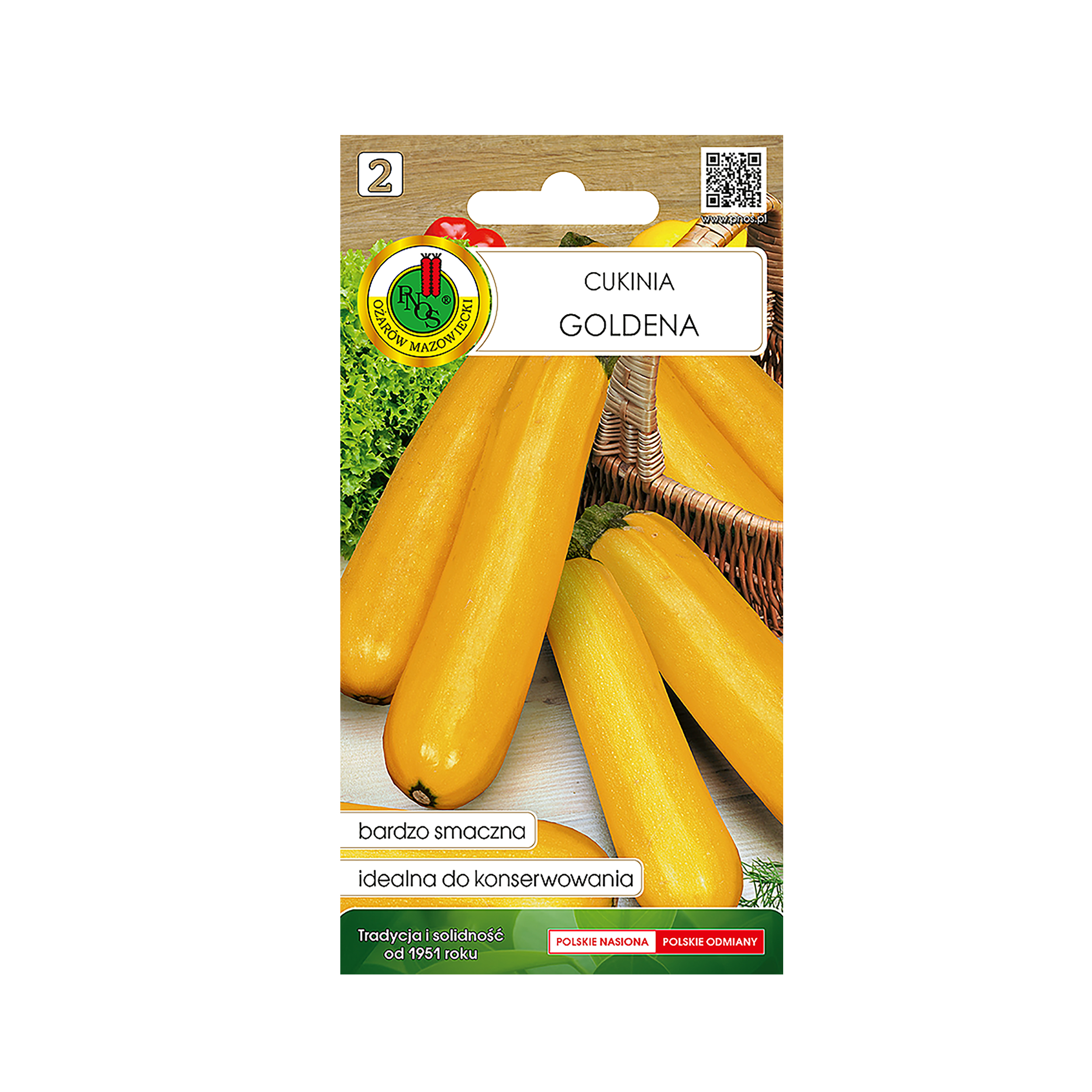 Dynia zwyczajna Cukinia Goldena nasiona Pnos - 2