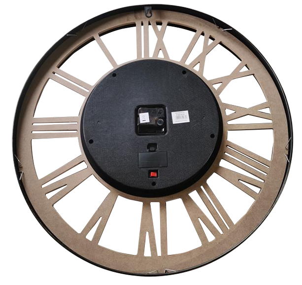 Horloge Mécanisme EMDE marron Diam.57 cm - 3