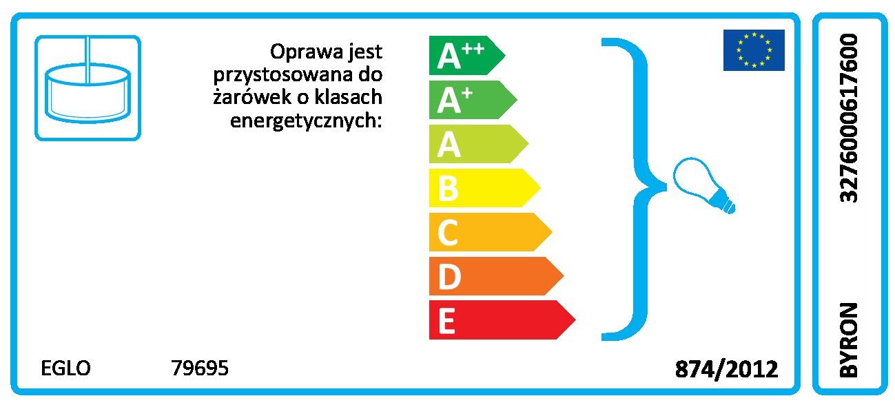 Lampa wisząca Byron czarna E27 Inspire - 6