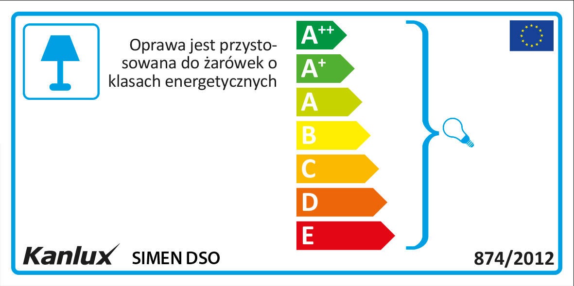 Oprawa stropowa oczko SIMEN IP20 okrągła GU10 KANLUX - 5