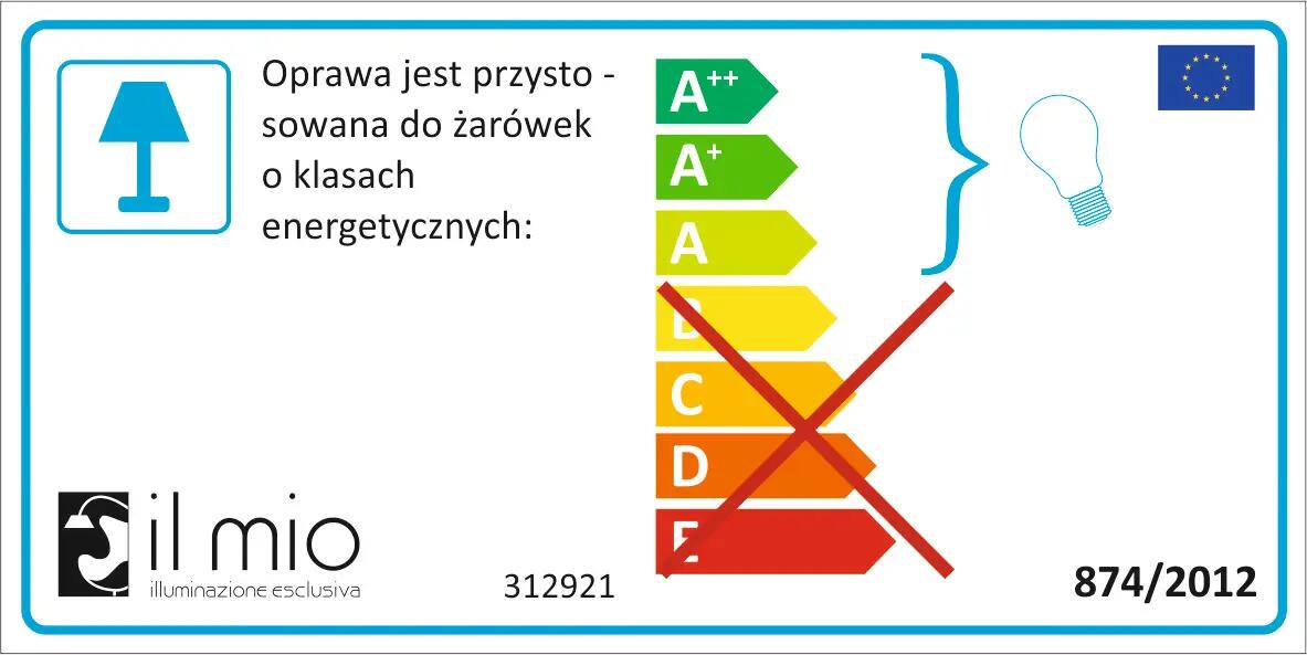 Lampa wisząca Rope pająk sznur 5 x E27 Il Mio - 4