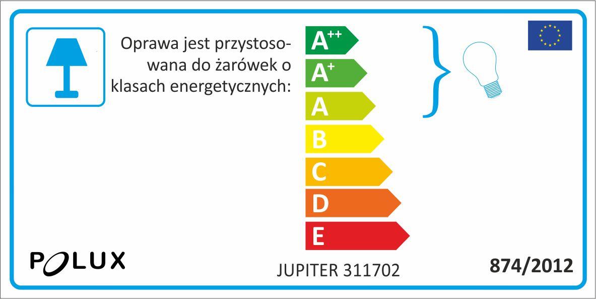 Oprawa natynkowa JUPITER śr. 13 cm czarna POLUX - 4