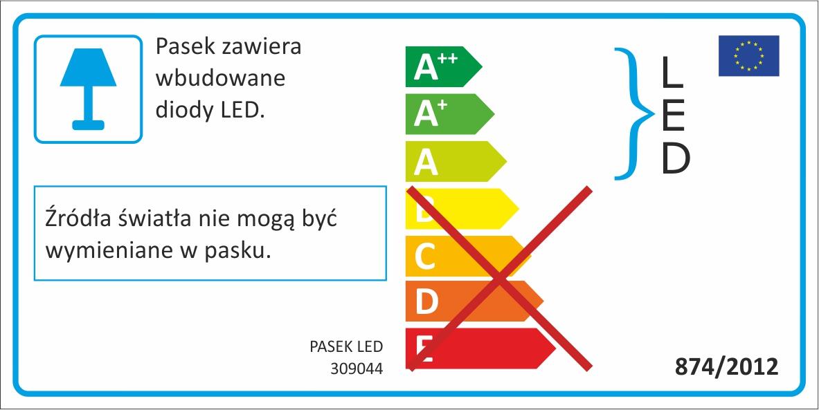 Taśma LED IP20 460 lm/m 5 m barwa neutralna POLUX - 16