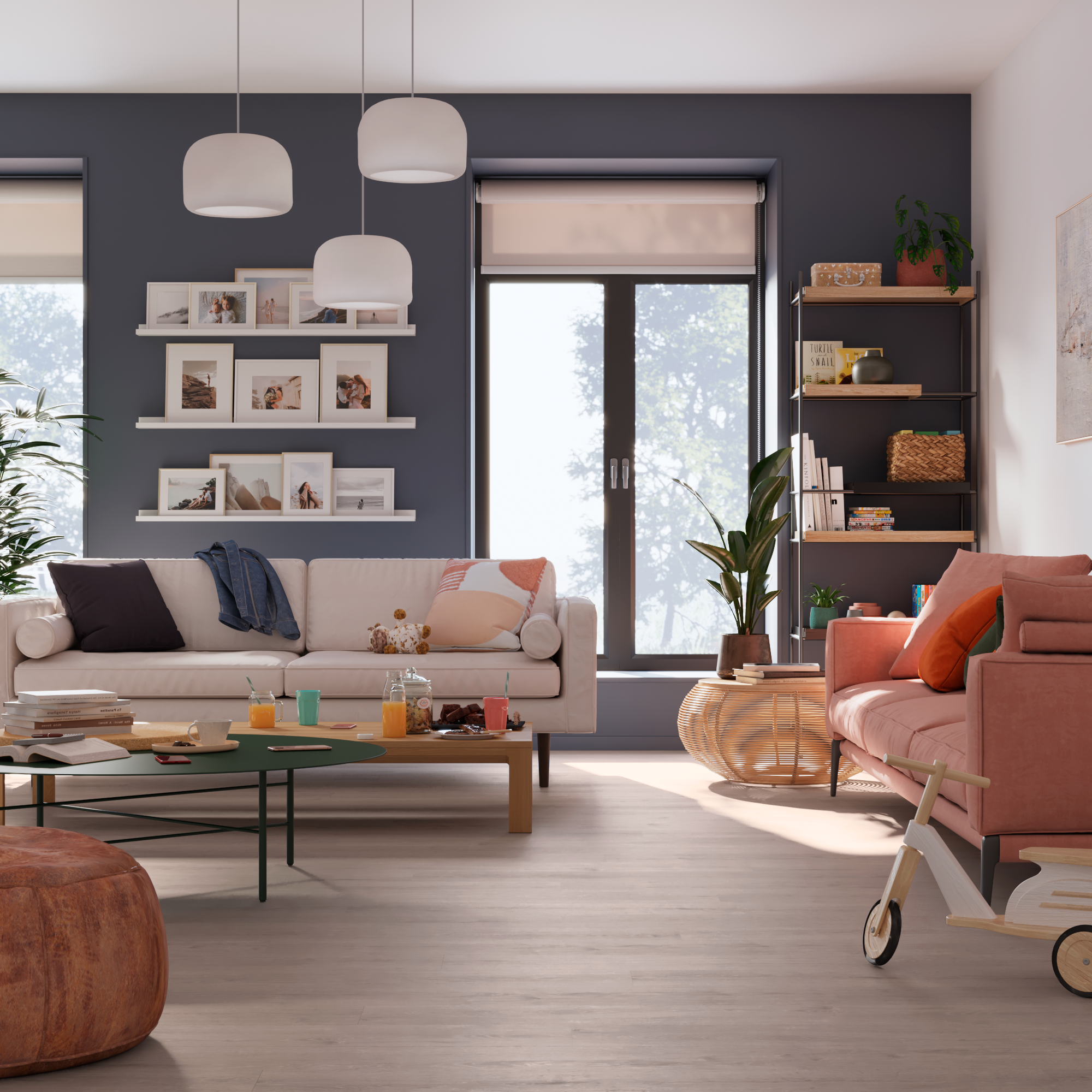 Panele podłogowe laminowane AC3 7 mm Artens Kiandra - 3