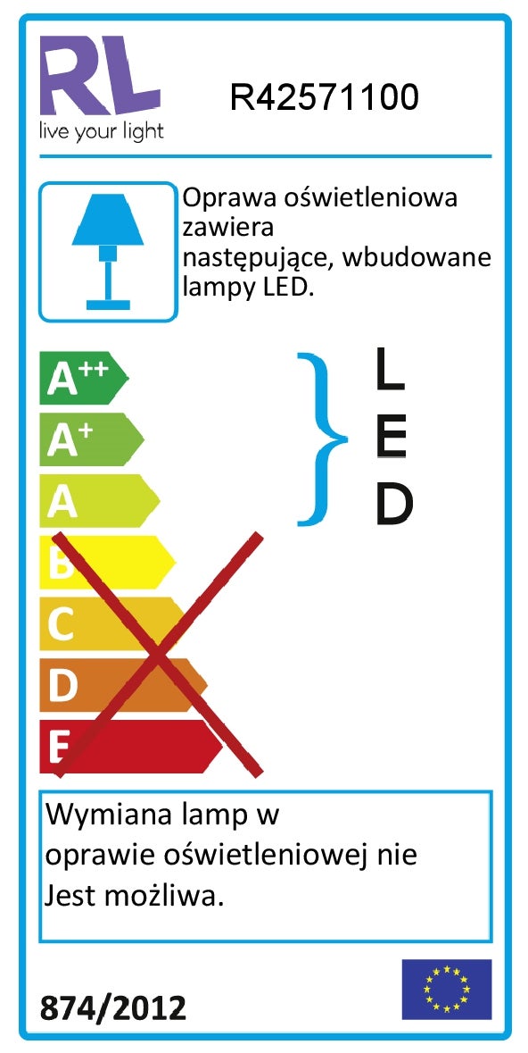Lampa podłogowa LEIA RGB 1000 lm LED REALITY - 2