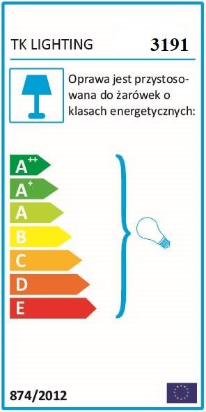 Lampa wisząca Galaxy czarna 3 x E27 TK Lighting - 2
