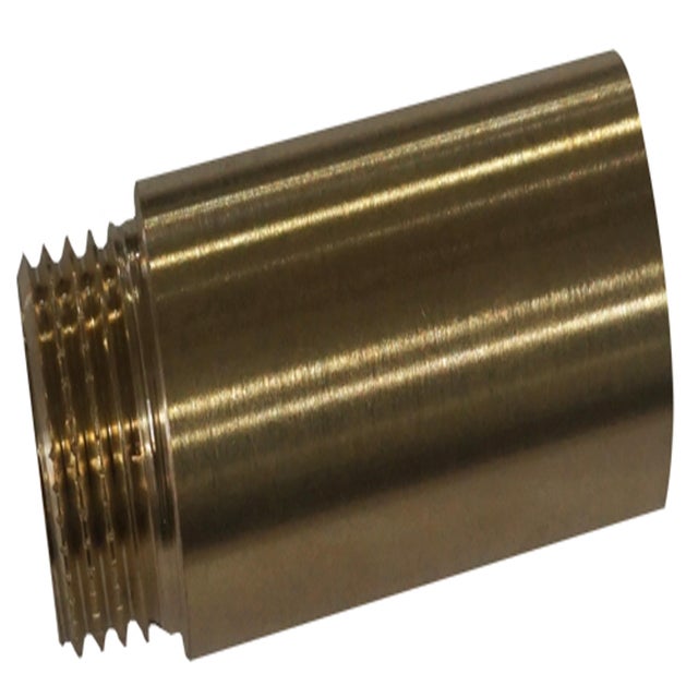 Manicotto per tubo EQUATION in ottone sabbiato M1/2
