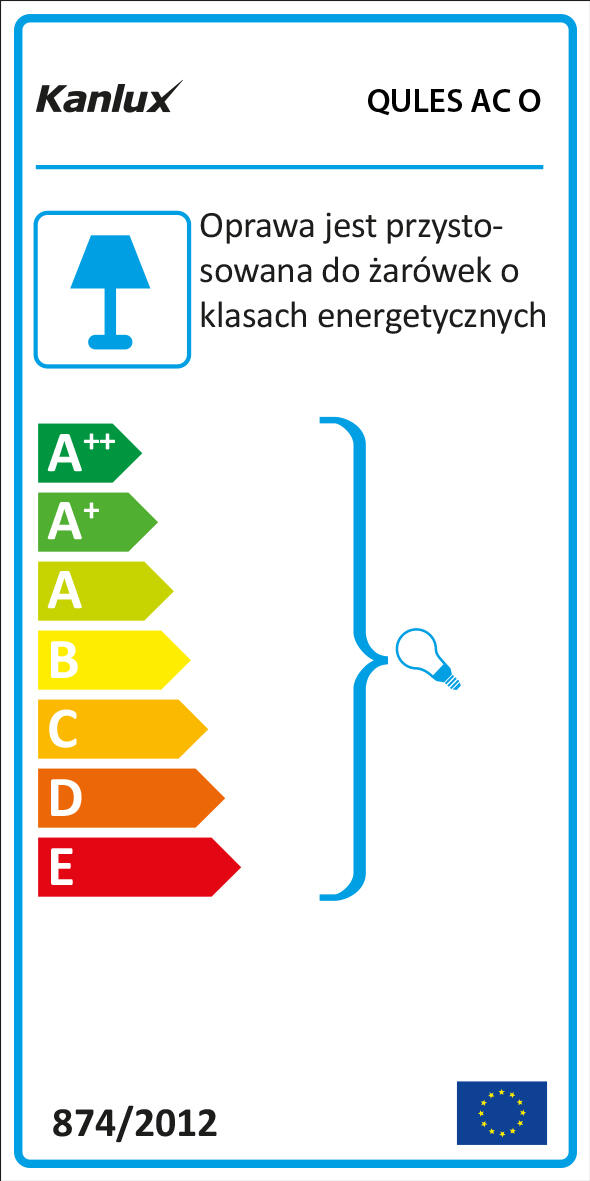 Oprawa stropowa oczko QULES IP44 nikiel okrągła GU10 KANLUX - 4