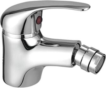 Grifo monomando de bidé Nerea cromo brillo. Antical. Latón - 3