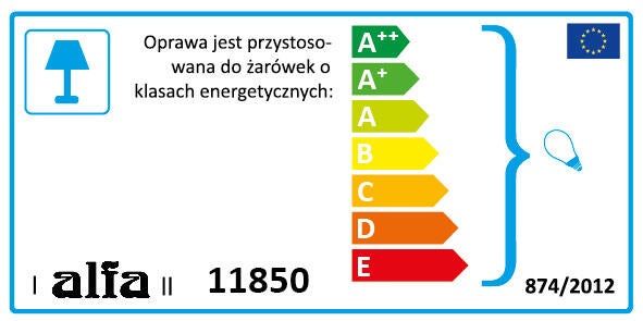 Lampa wisząca Chińczyk biała E27 Alfa - 5
