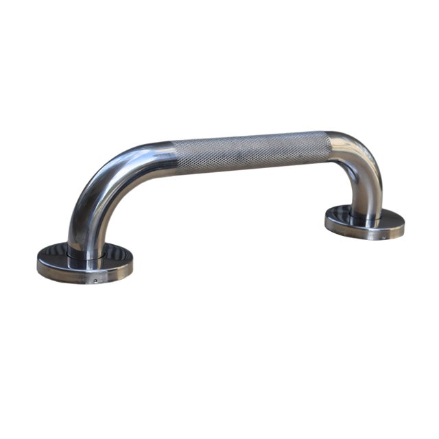 Barra de apoio ANTIDESLIZANTE CROMADO 30X3CM