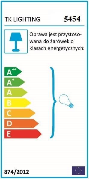 Lampka stołowa Lacrima czarna E27 TK Lighting - 6