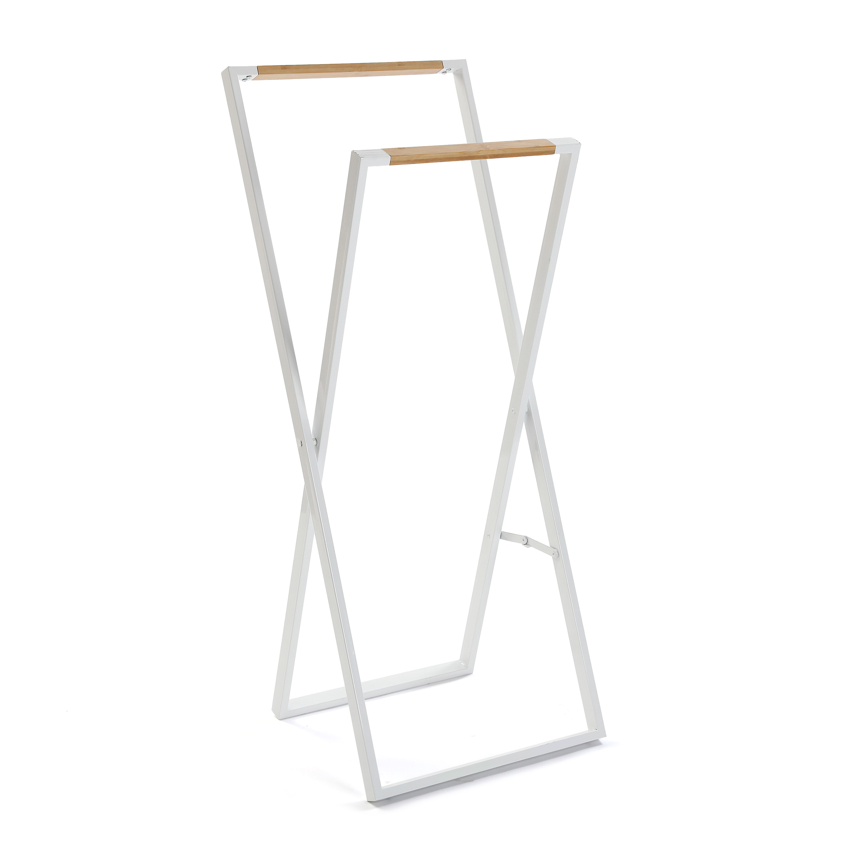 Toallero de pie pua blanco 45x110 cm