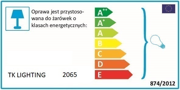Lampa wisząca Venezia grafit E27 TK Lighting - 6