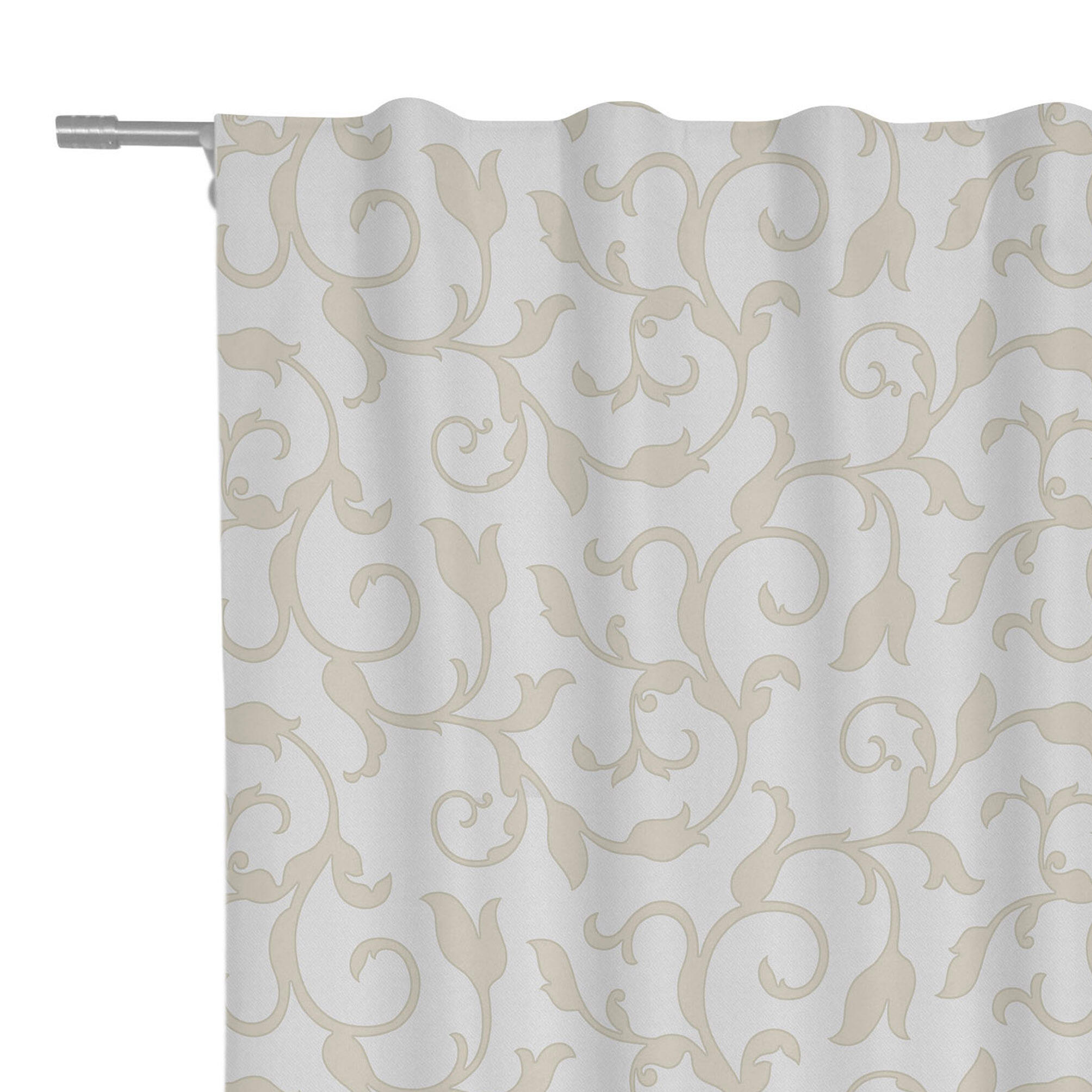 Tenda Liffey 930 beige, fettuccia 140x290 cm - 4