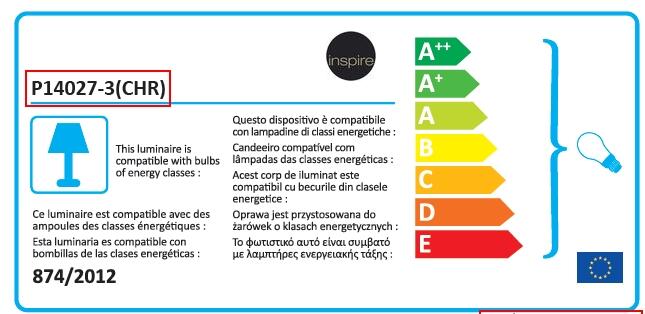 Lampa sufitowa Element chrom E14 - 3