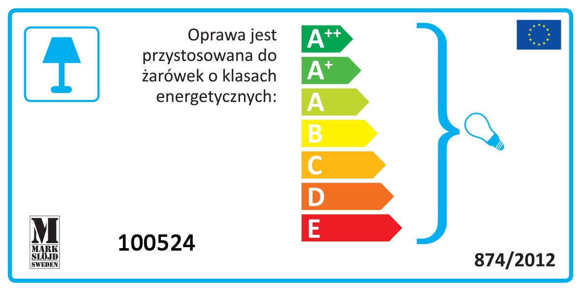 Żyrandol Rosendal złoty E14 Markslojd - 3