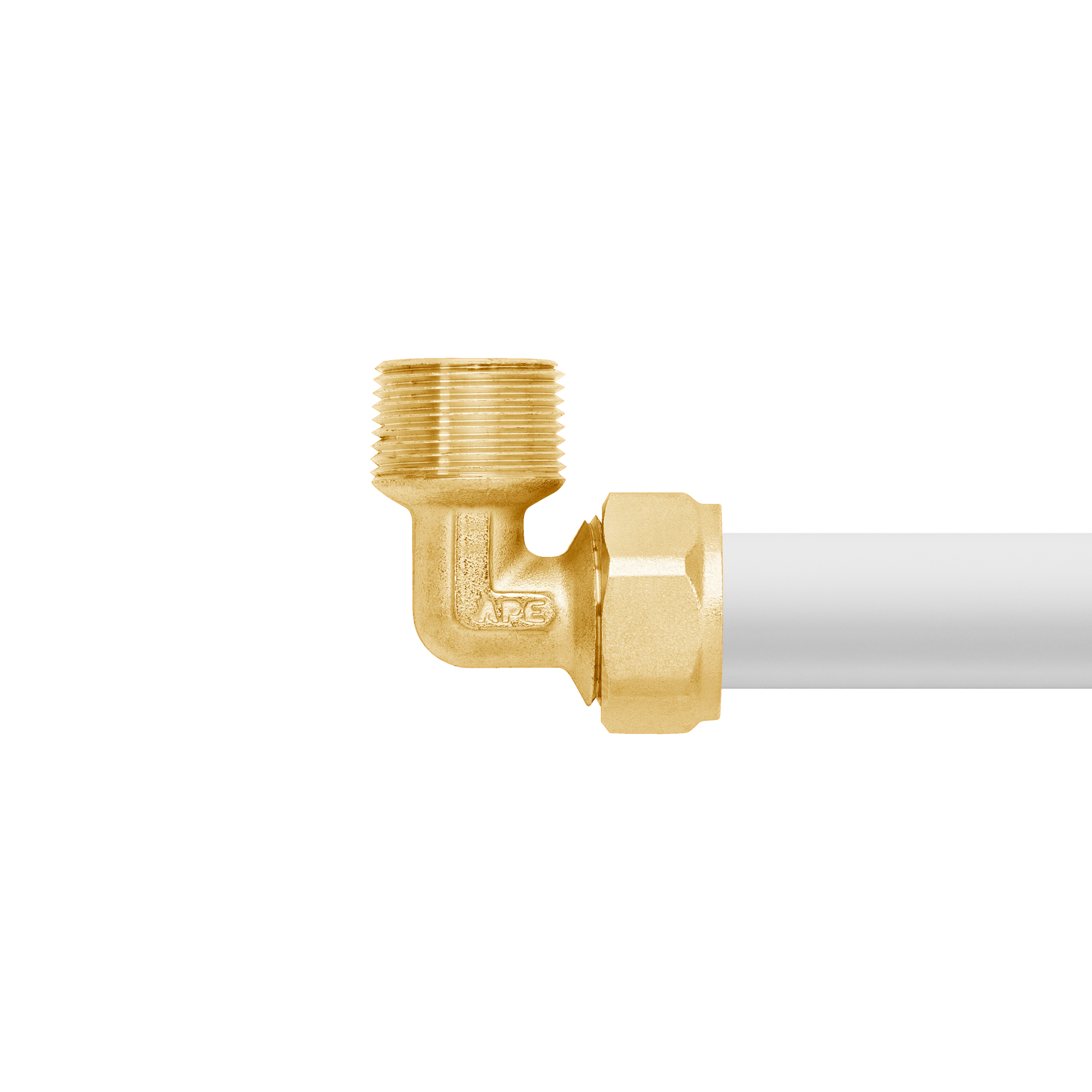 Coude à compression multicouche ⌀ 20 M20x27 (3/4