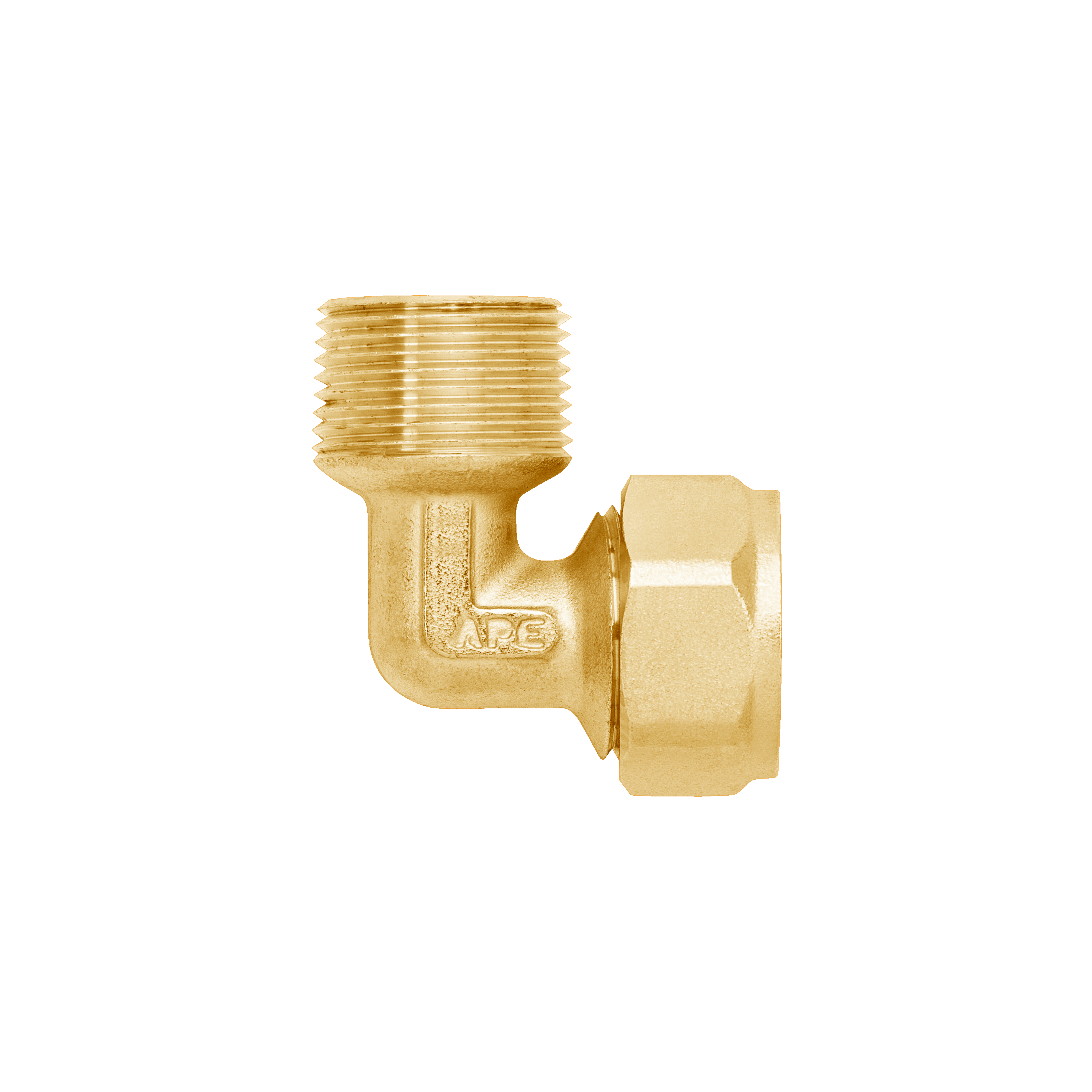 Coude à compression multicouche ⌀ 20 M20x27 (3/4