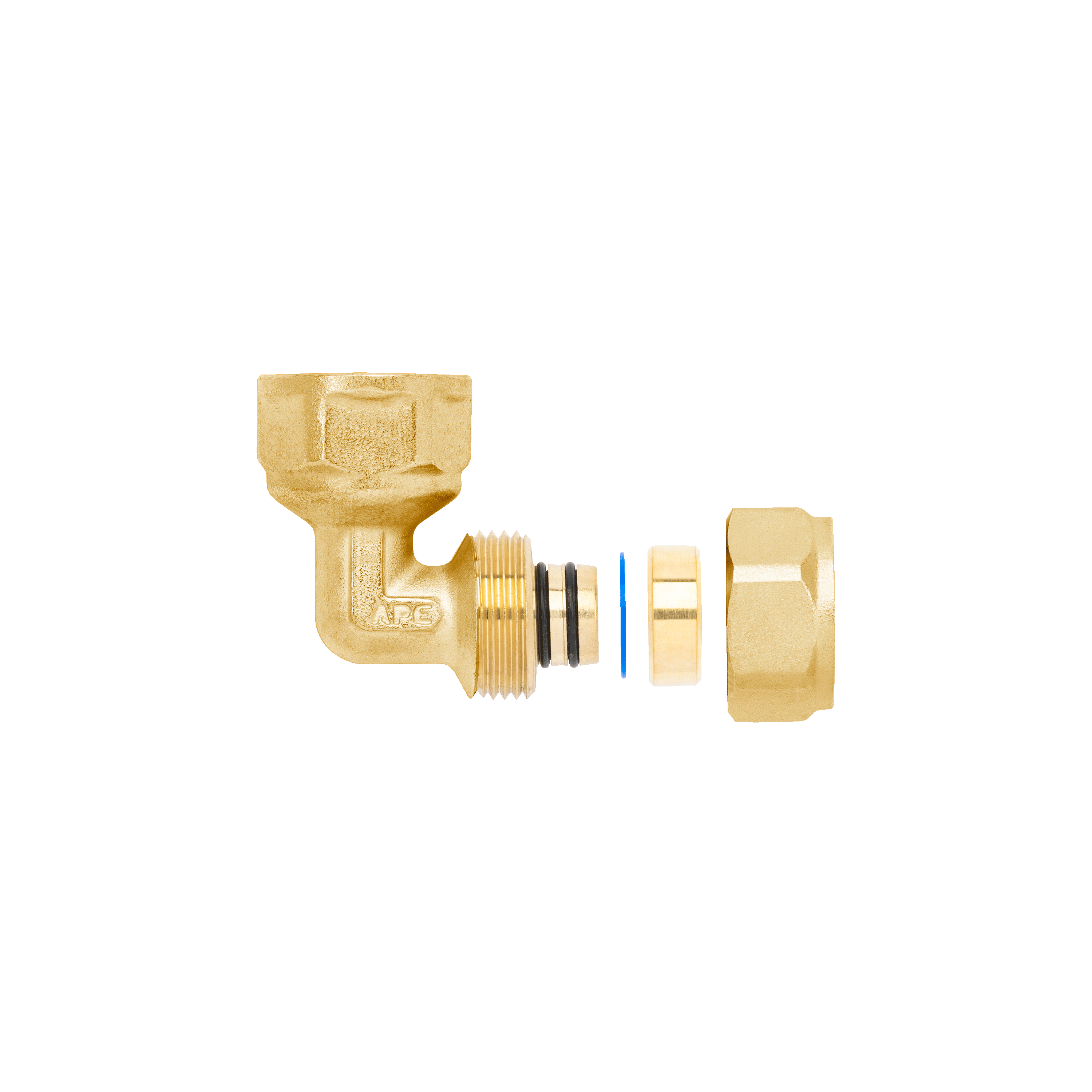 Coude à compression multicouche ⌀ 20 F20x27 (3/4