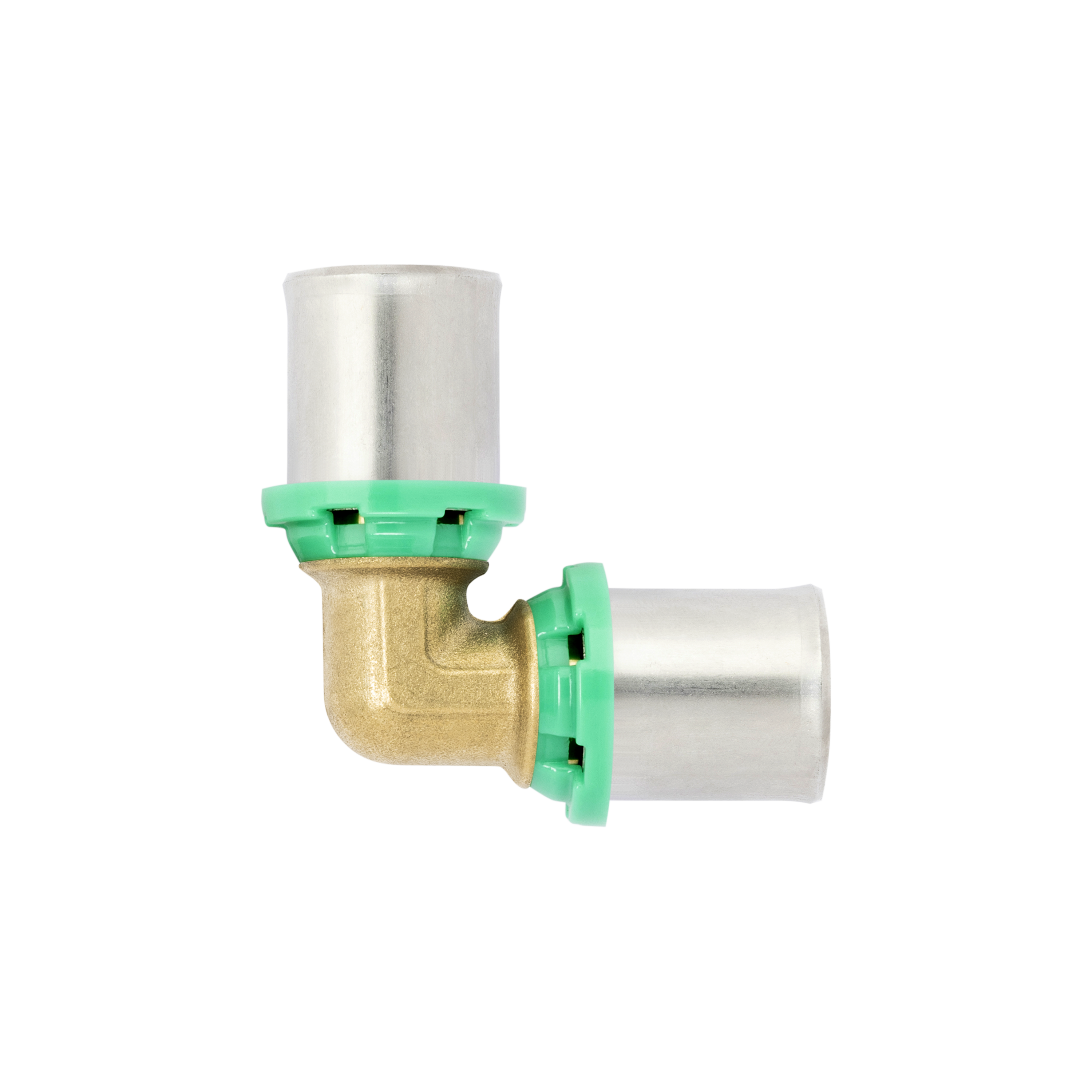Lot de 10 Coudes pour tuyau multicouche à sertir D.20 mm, EQUATION - 4
