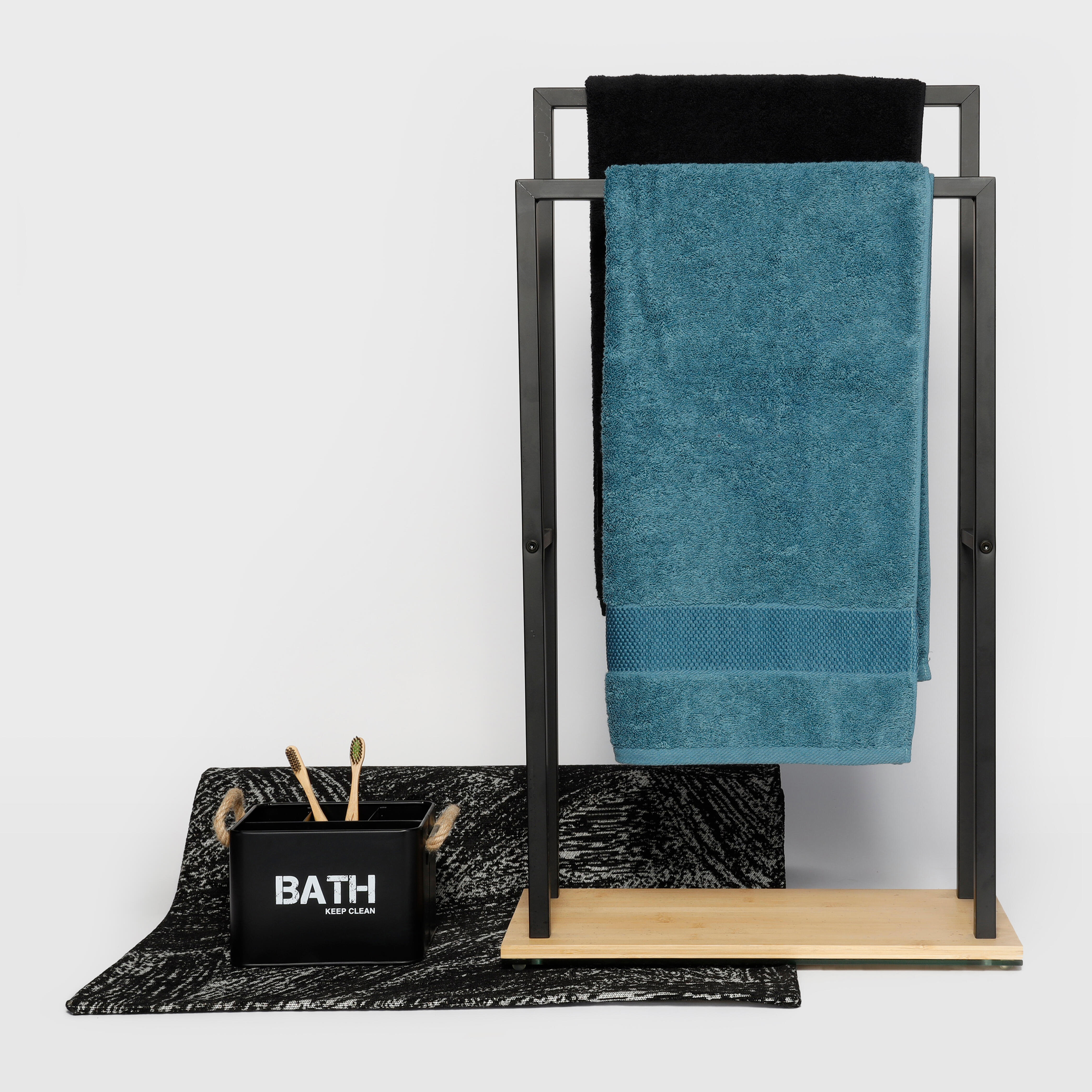 Toalheiro de pé BAMBUSA - 3