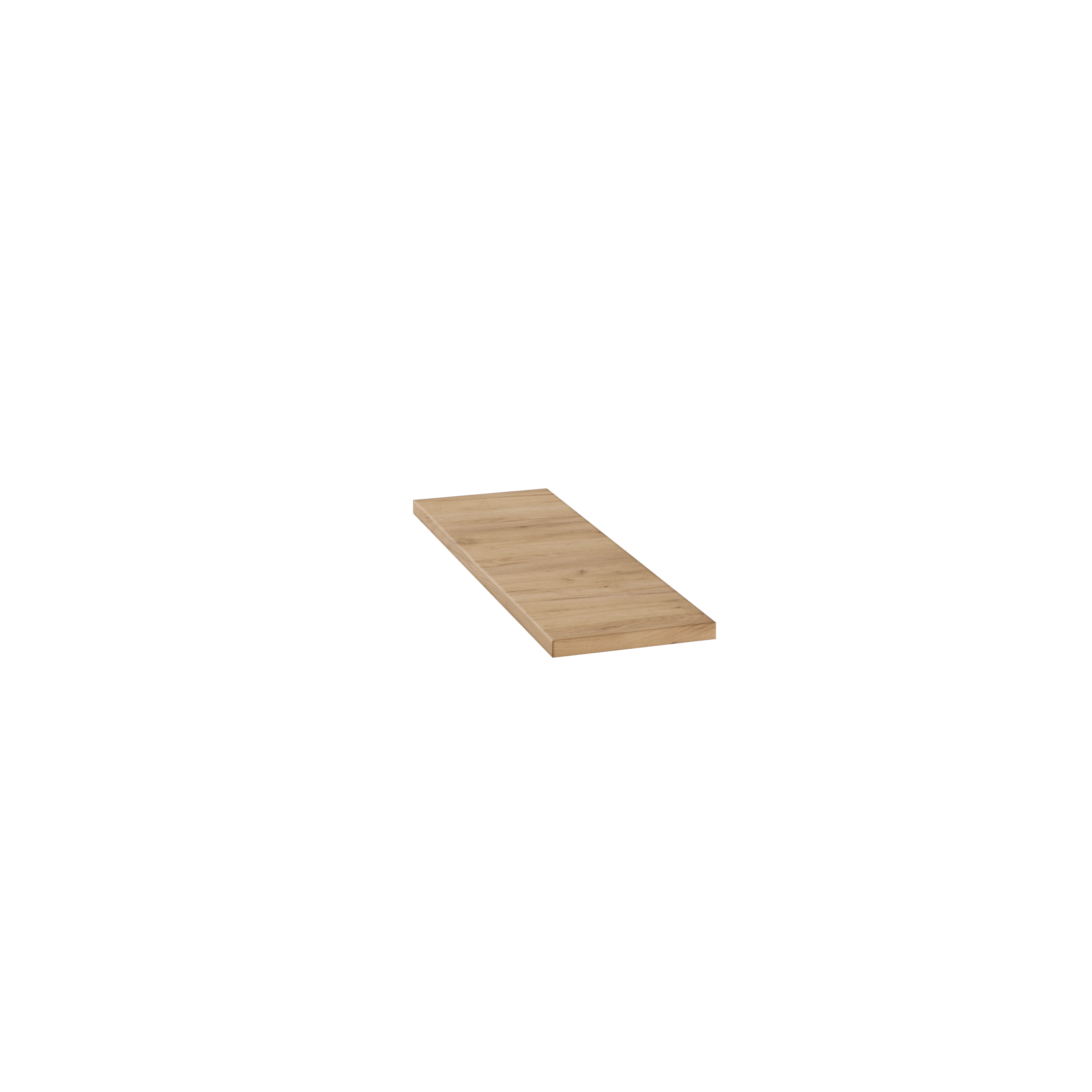 Półka prosta do korpusu 20 cm głębokość 58 cm dąb craft