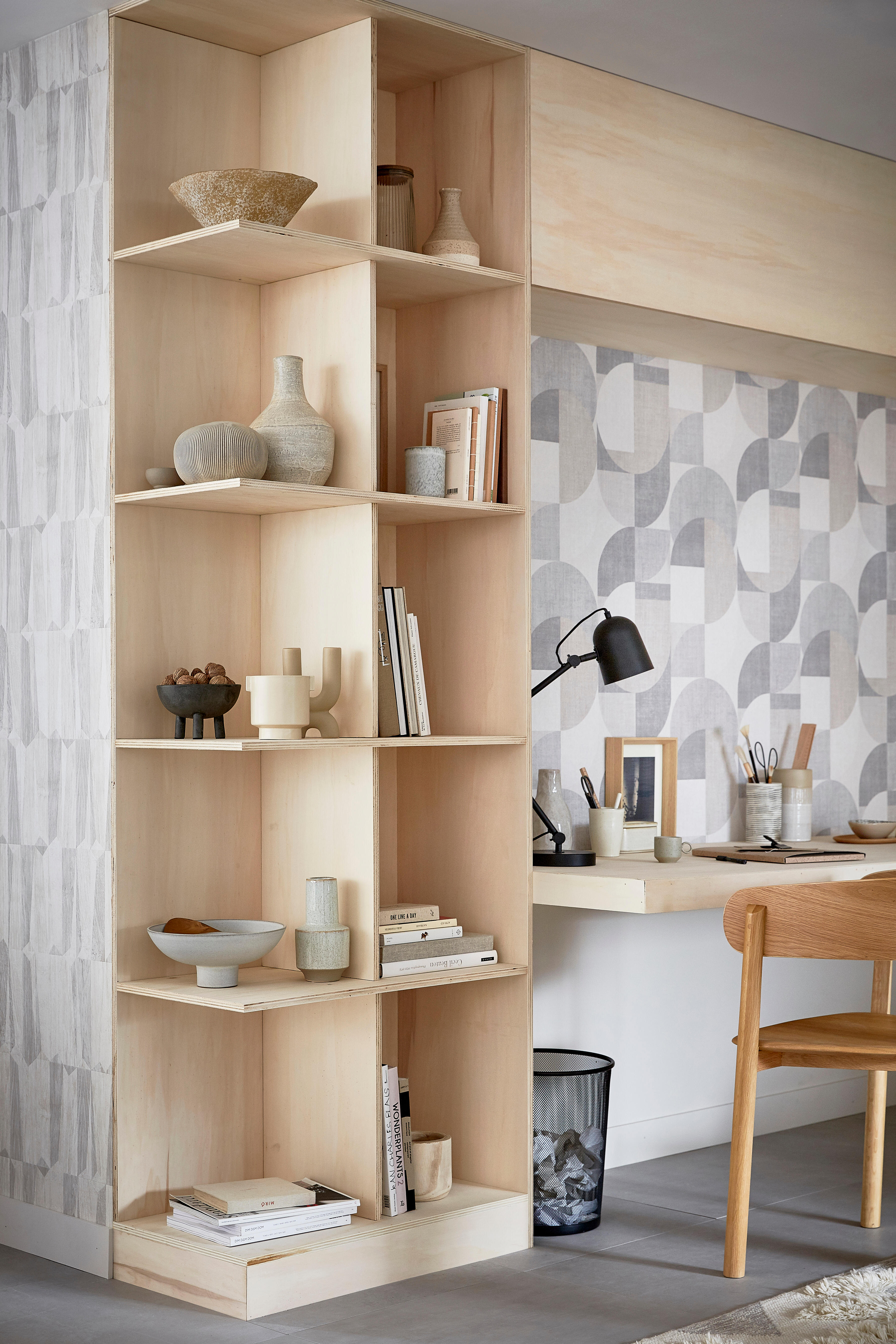 Papier peint vinyle Cercles Weirmar - 4