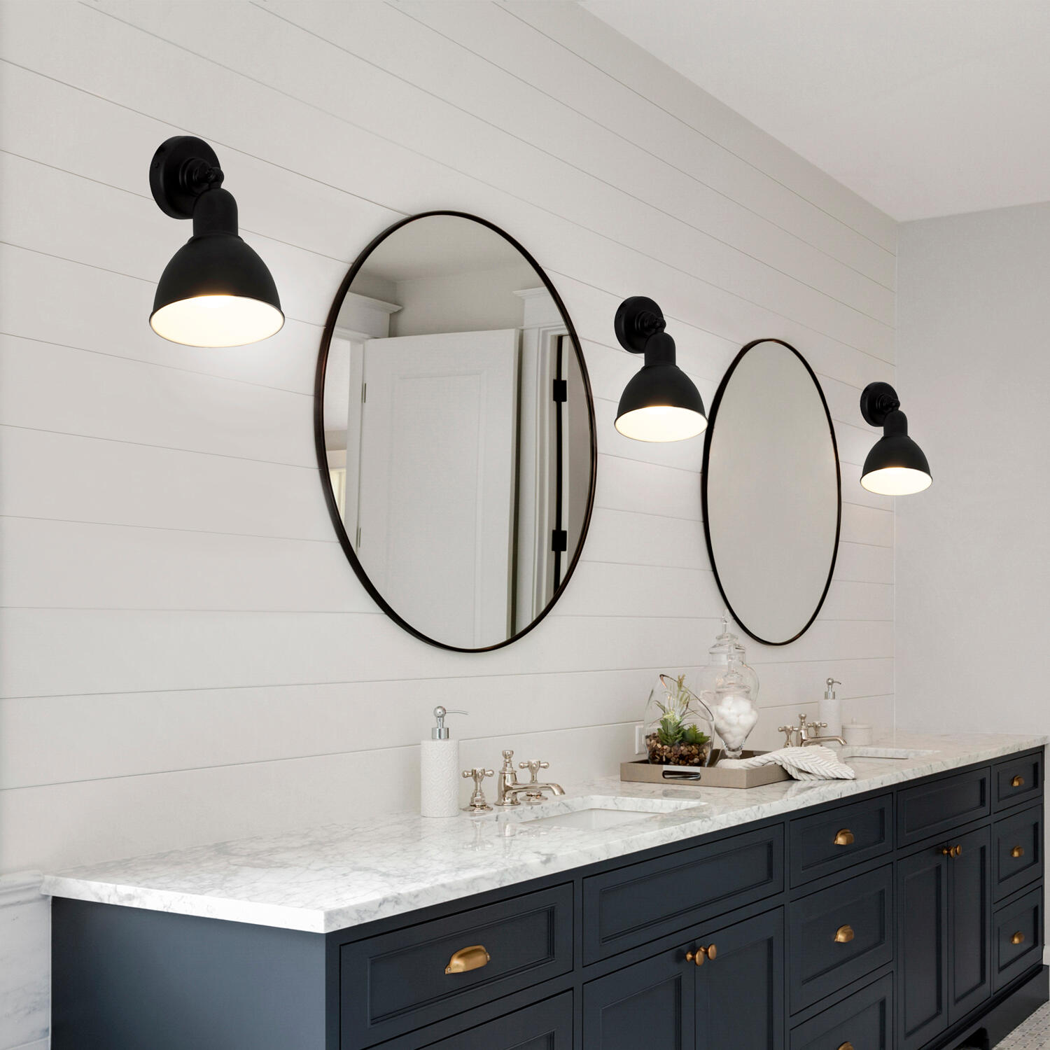 Spot salle de bain GU10 Lewis, métal Corep - 3