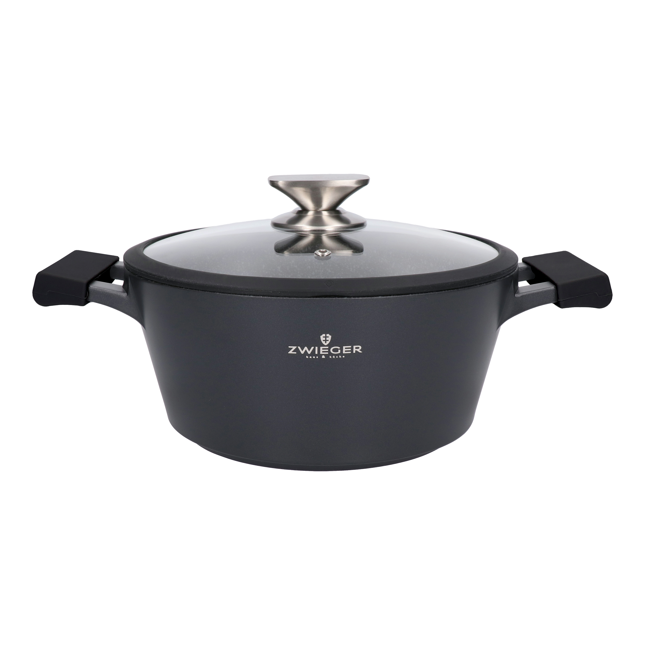 Garnek Black Stone z pokrywką 3.5 l Zwieger